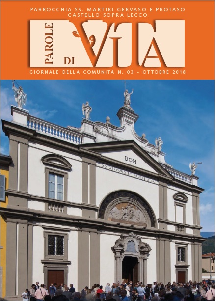 Copertina Bollettino Ottobre 2018 - Numero 3